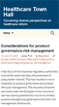 Mobile Screenshot of healthcaretownhall.com